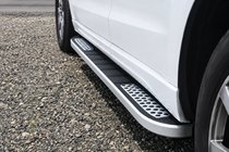 Audi Q5 2017-2025 гг. Боковые Подножки Tayga V2 (2 шт., Алюминий) фото 5