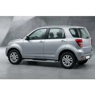 Боковые Подножки Tayga V2 (2 шт., Алюминий) Daihatsu Terios 2006-2017 гг. фото 1