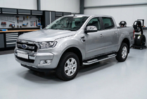 Ford Ranger 2011–2022 гг. Боковые Подножки Tayga V2 (2 шт., Алюминий) фото 1