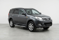 GreatWall Haval/Hover H3 2005-2013 гг. Боковые Подножки Tayga V2 (2 шт., Алюминий) фото 1