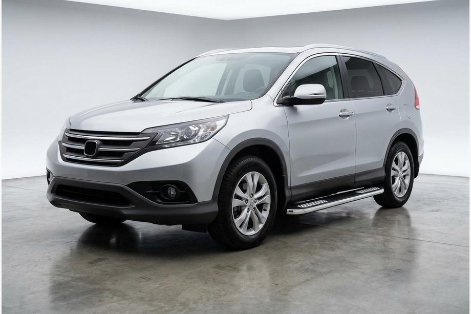 Honda CRV 2012-2016 гг. Боковые Подножки Tayga V2 (2 шт., Алюминий) Image