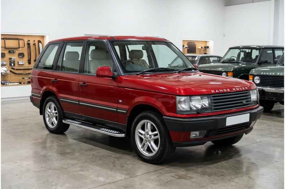Range Rover II P38A 1997-2002 гг. Боковые Подножки Tayga V2 (2 шт., Алюминий) Image