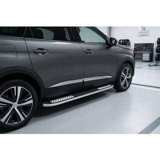 Боковые Подножки Tayga V2 (2 шт., Алюминий) Peugeot 5008 2016-2023 гг. фото 1