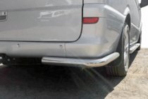 Mercedes Vito W639 2004-2014 гг. Задние уголки AK003 (2 шт., нержавейка) фото 4