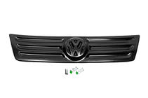 Volkswagen Caddy 2004-2010 гг. Зимняя накладка на решетку радиатора (верхняя) Матовый фото 6