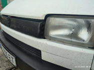 Volkswagen T4 Transporter 1990-2003 гг. Зимняя накладка на решетку радиатора Глянцевый на косую морду фото 4
