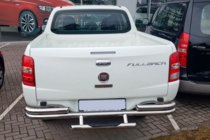 Fiat Fullback 2016- гг. Задняя Защита AK-Special (Нержавейка) фото 3