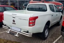 Fiat Fullback 2016- гг. Задняя Защита AK-Special (Нержавейка) фото 4