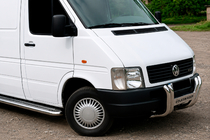 Volkswagen LT 1995-2006 гг. Кенгурятник Kelebek WT011 (нерж.) фото 3