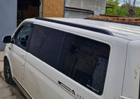 Volkswagen T5 Caravelle 2004-2010 гг. Интегрированные рейлинги (черные) фото 43