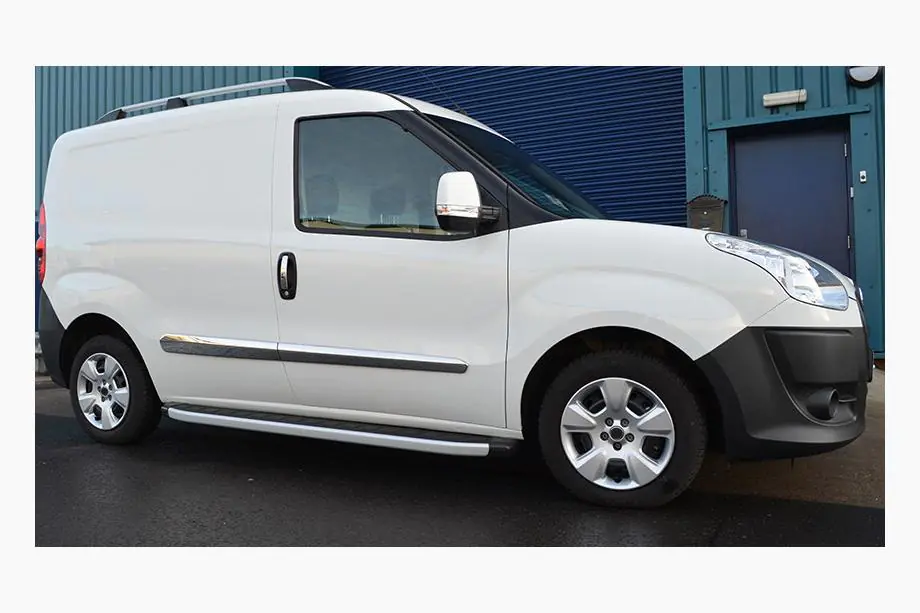 Fiat Doblo II 2010-2022 гг. Хромированные Накладки на Ручки (4 шт., Нержавейка) Фото 2
