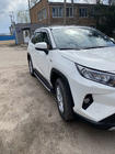 Toyota Rav 4 2019–2025 гг. Боковые Подножки OEM V1A (2 шт, Алюминий) фото 3