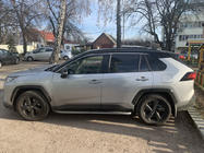 Toyota Rav 4 2019–2025 гг. Боковые Подножки OEM V1A (2 шт, Алюминий) фото 8