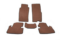 Nissan Patrol Y60 1988–1997 гг. Коврики EVA (кирпичные) Короткий, комплект 5 штук (передние и задние) фото 1