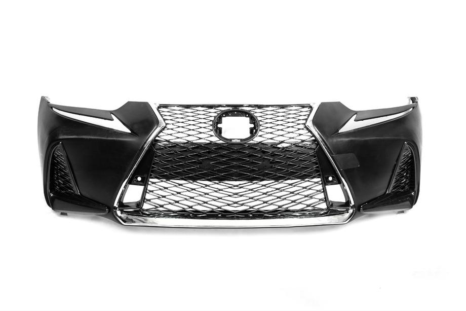 Lexus IS 2013- гг. Рестайлинговый бампер с решеткой TRD F-Sport V1 (2016-2020) Image
