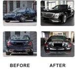 Mercedes S-class W222 2013-2022 гг. Комплект обвеса для Maybach (2018-2022, без оптики) фото 5