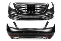 Mercedes S-class W222 2013-2022 гг. Комплект обвеса для Maybach (2018-2022, без оптики) фото 6