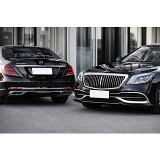 Комплект обвеса для Maybach (2018-2022, без оптики) Mercedes S-сlass W222 2013-2022 гг. фото 1