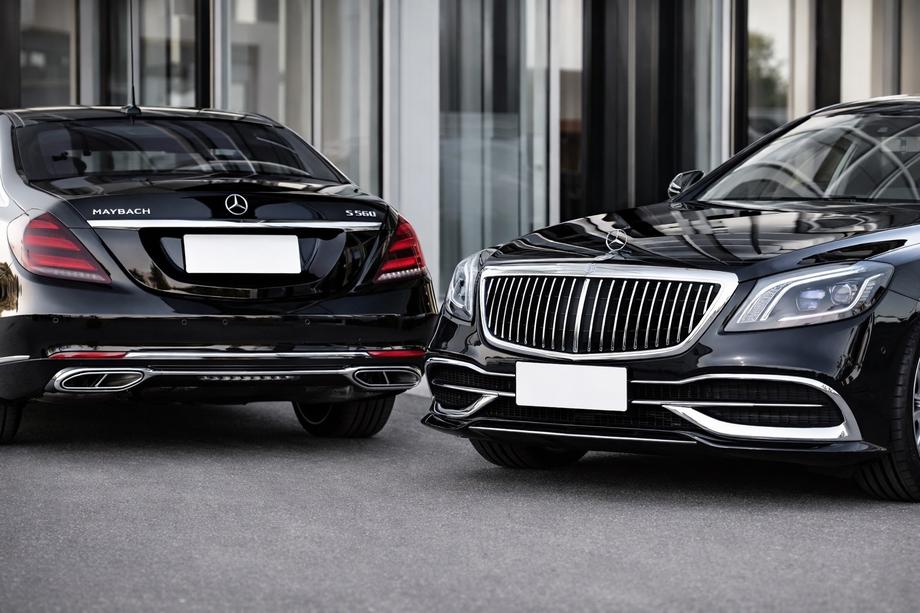 Mercedes S-class W222 2013-2022 гг. Комплект обвеса для Maybach (2018-2022, без оптики) Image