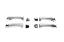 Toyota Land Cruiser 200 2007-2021 гг. Дверные ручки в сборе 2015-2021 (Хром, 4 шт) фото 2