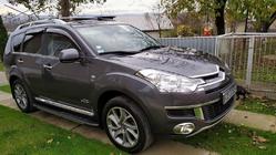 Citroen C-Crosser 2007-2013 гг. Боковые пороги Bosphorus Grey (2 шт., алюминий) фото 6