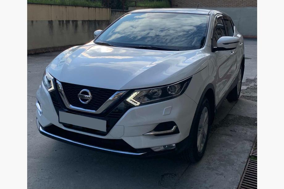 Nissan Qashqai 2014-2021 гг. Накладка на передний бампер из нержавеющей стали (2017↗︎) Фото 4