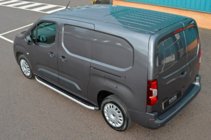 Citroen Berlingo/Multispace 2018- гг. Боковые Подножки Fullmond (2 шт., Алюминий) фото 5