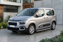 Citroen Berlingo/Multispace 2018- гг. Боковые Подножки Maydos V1 (2 шт., Алюминий и Нержавейка) фото 1