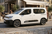 Citroen Berlingo/Multispace 2018- гг. Боковые пороги Bosphorus Black (2 шт., алюминий) фото 1