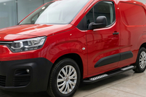 Peugeot Partner/Rifter 2019- гг. Боковые Подножки Tayga V2 (2 шт., Алюминий) Длинная База фото 1