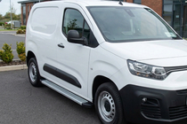 Opel Combo 2019- гг. Боковые Подножки Maya V2 (2 шт., Алюминий) фото 1