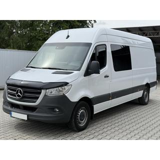 Дефлектор капота (EuroCap) Mercedes Sprinter W907/W910 2018- гг. фото 4