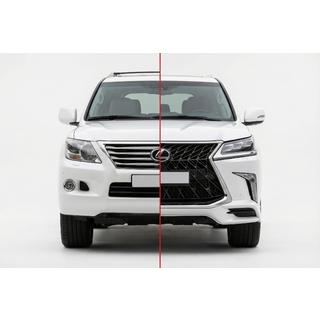 Комплект рестайлинга с модели 2008-2016 на TRD Superior (2016-2020) Lexus LX570/450d 2008-2022 гг. фото 1