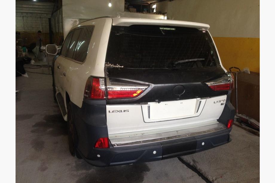 Lexus LX570/450d 2008-2022 гг. Комплект рестайлинга с модели 2008-2016 на TRD Superior (2016-2020) Фото 16