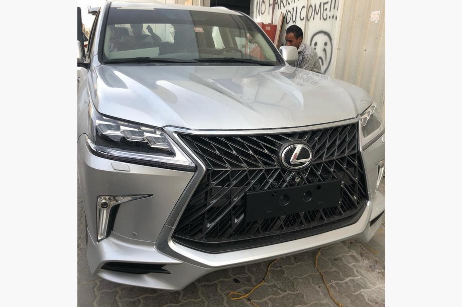 Lexus LX570/450d 2008-2022 гг. Комплект рестайлинга с модели 2008-2016 на TRD Superior (2016-2020) Фото 11