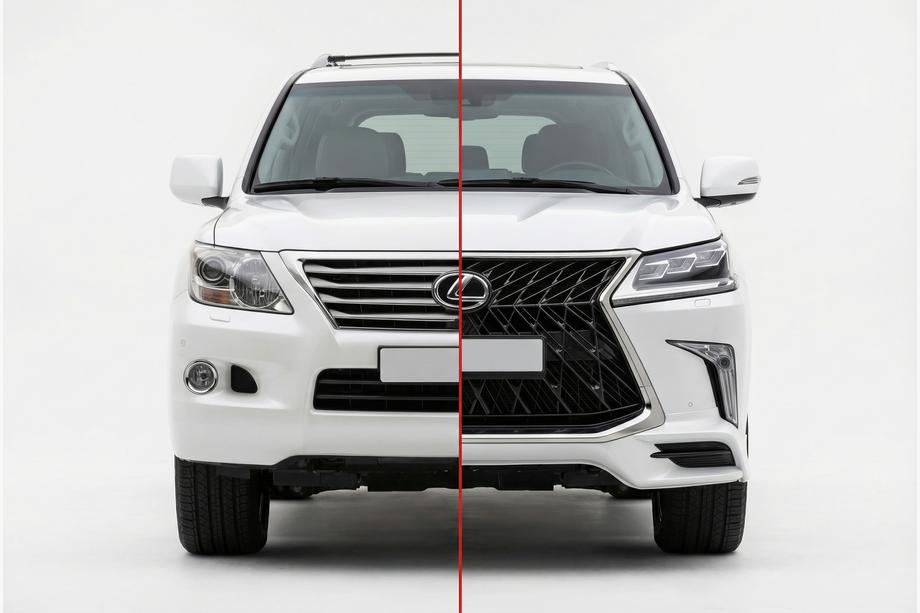 Lexus LX570/450d 2008-2022 гг. Комплект рестайлинга с модели 2008-2016 на TRD Superior (2016-2020) Image