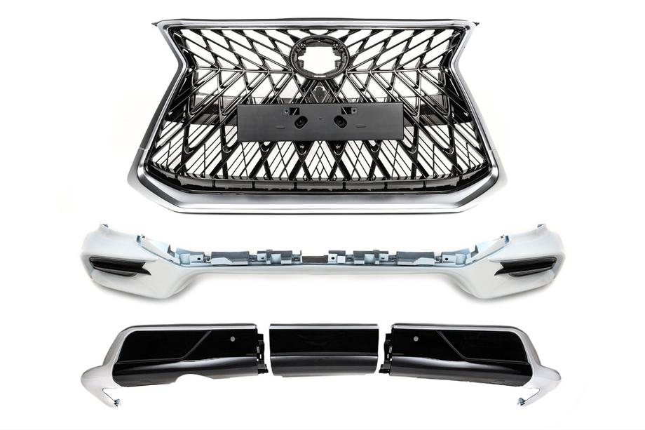 Lexus LX570/450d 2008-2022 гг. Комплект рестайлинга с модели 2008-2016 на TRD Superior (2016-2020) Фото 20