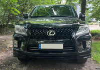 Lexus LX570/450d 2008-2022 гг. Решетка радиатора TRD (2012-2015) фото 7