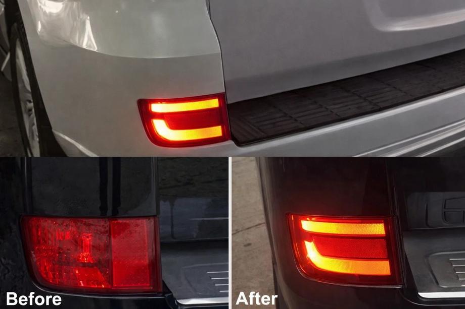 Toyota Land Cruiser 200 2007-2021 гг. Задние противотуманные фары 2016+ (LED) Image