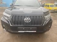 Toyota Land Cruiser Prado 150 2009-2023 гг. Решетка радиатора 2017↗ LED (Zeus Black, с черными ресницами) фото 11