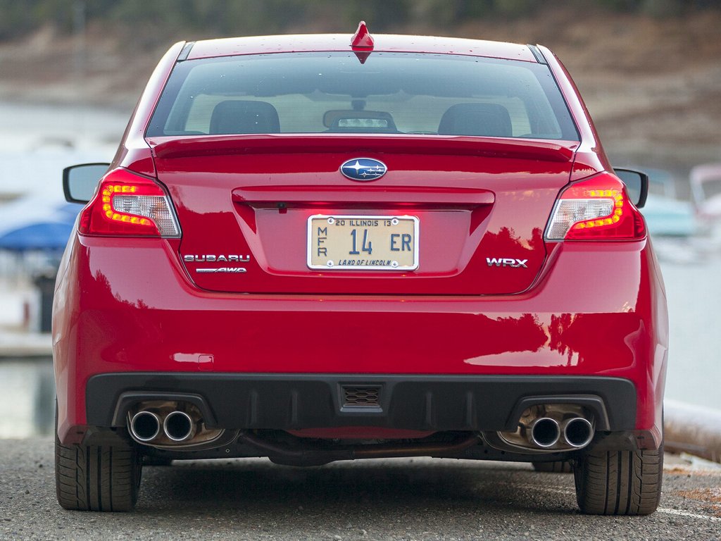 Обновленный спортивный седан Subaru WRX