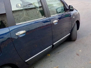 Renault Lodgy 2013-2022 гг. Хромированные Накладки на Ручки (4 шт., Нержавейка) Carmos - Турецкая Нержавеющая Сталь фото 4