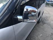 Fiat Doblo II 2010-2022 гг. Накладки на Зеркала (2 шт, ABS) OmsaLine - Хромированный пластик фото 3