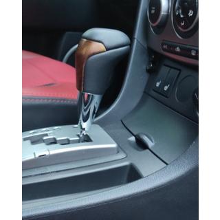 Ручка КПП (Черная Кожа + Светлое Дерево) Toyota Land Cruiser 200 2007-2021 гг. фото 4