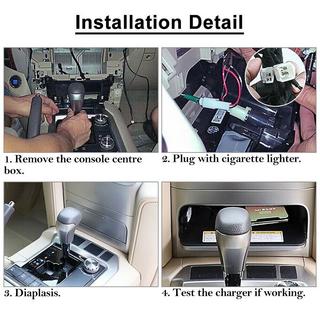 Комплект Беспроводной Зарядки Телефона (2015+) Toyota Land Cruiser 200 2007-2021 гг. фото 2
