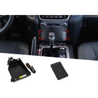 Комплект Беспроводной Зарядки Телефона (2015+) Toyota Land Cruiser 200 2007-2021 гг. фото 1
