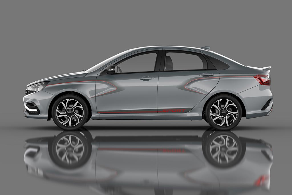 Спортивная модификация седана Lada Vesta Sport