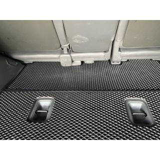 Коврик багажника 2 шт (EVA, 7 мест, Черный) Lexus LX570/450d 2008-2022 гг. фото 4