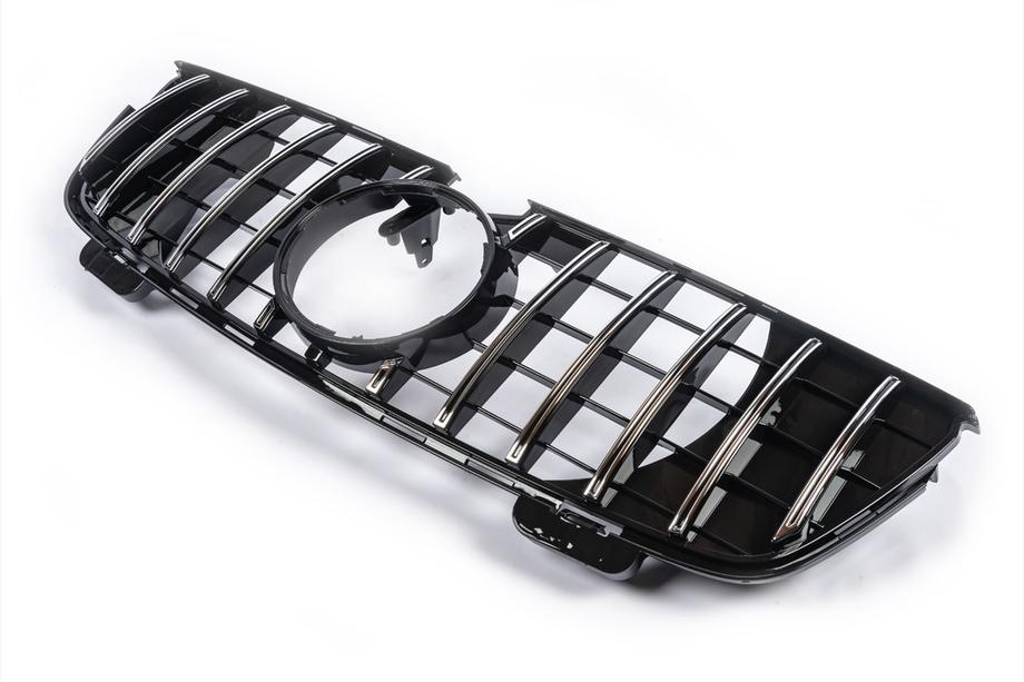 Mercedes GL class X164 2006-2012 гг. Передняя решетка GT Panamericana Фото 2