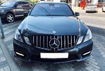 Mercedes E-class W212 2009-2016 гг. Передняя Решетка Радиатора GT Panamericana (2009-2012) фото 5